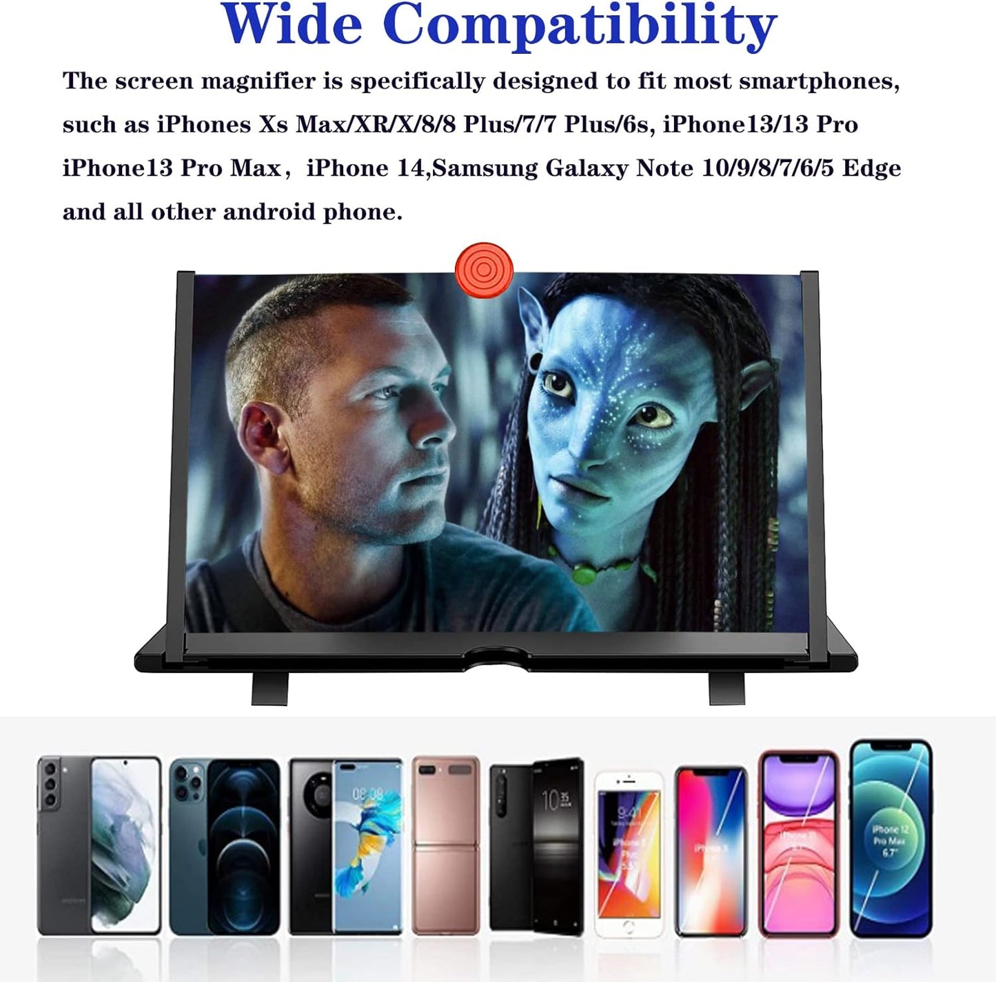16 Inch Phone Screen Magnifier For Movies