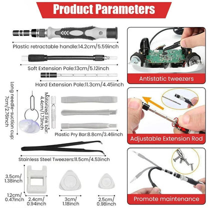 115-in-1 Bit Screwdriver Set
